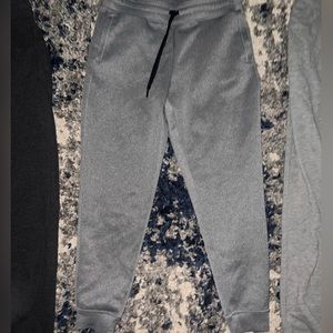 Grey cuffed sweatpants